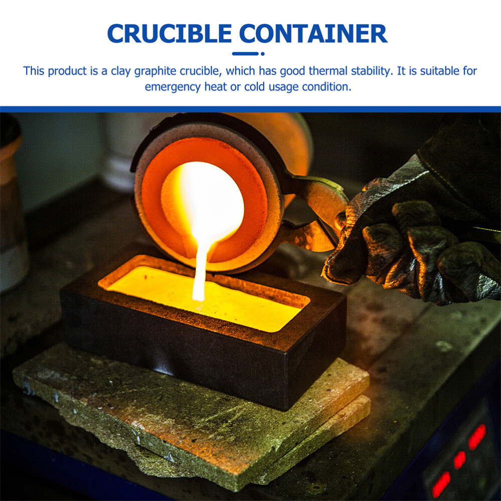 Foundry Furnace Graphite Crucible Clay Tool Small Tools Gold Silver