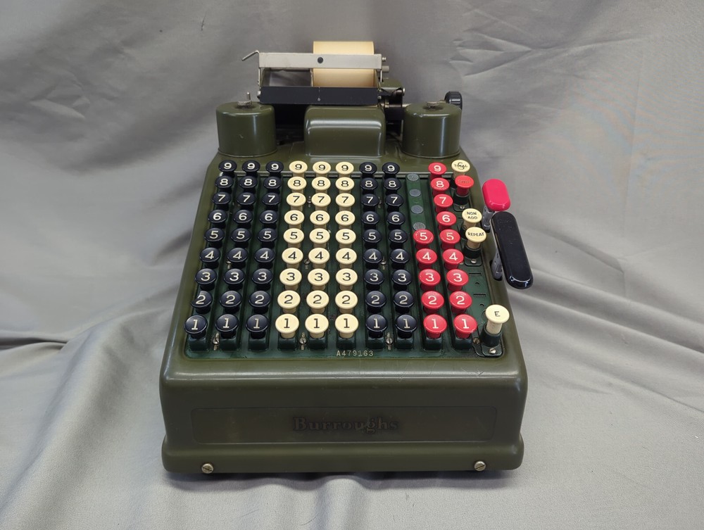 *Rare* Electric Antique Burroughs Portable Adding Machine