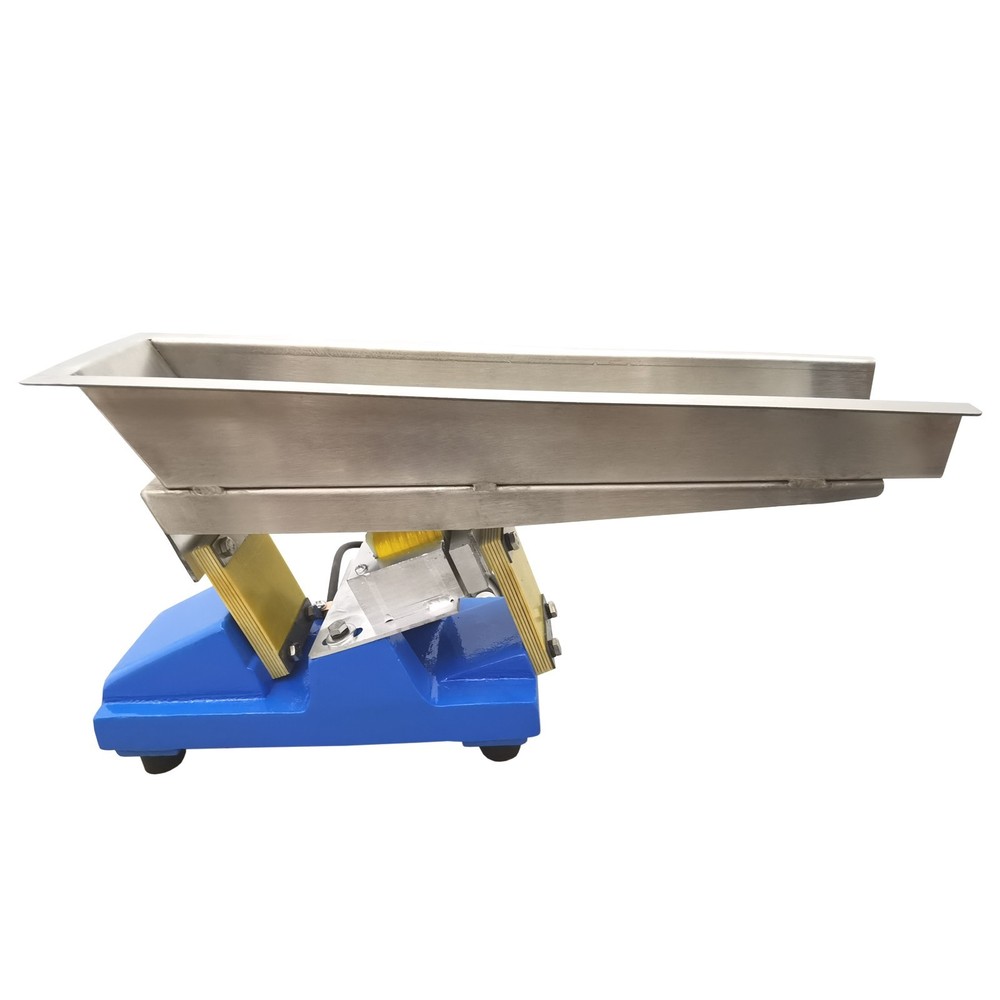 110V Micro Electromagnetic Vibrating Feeder Granular Materials Shaking Conveyor