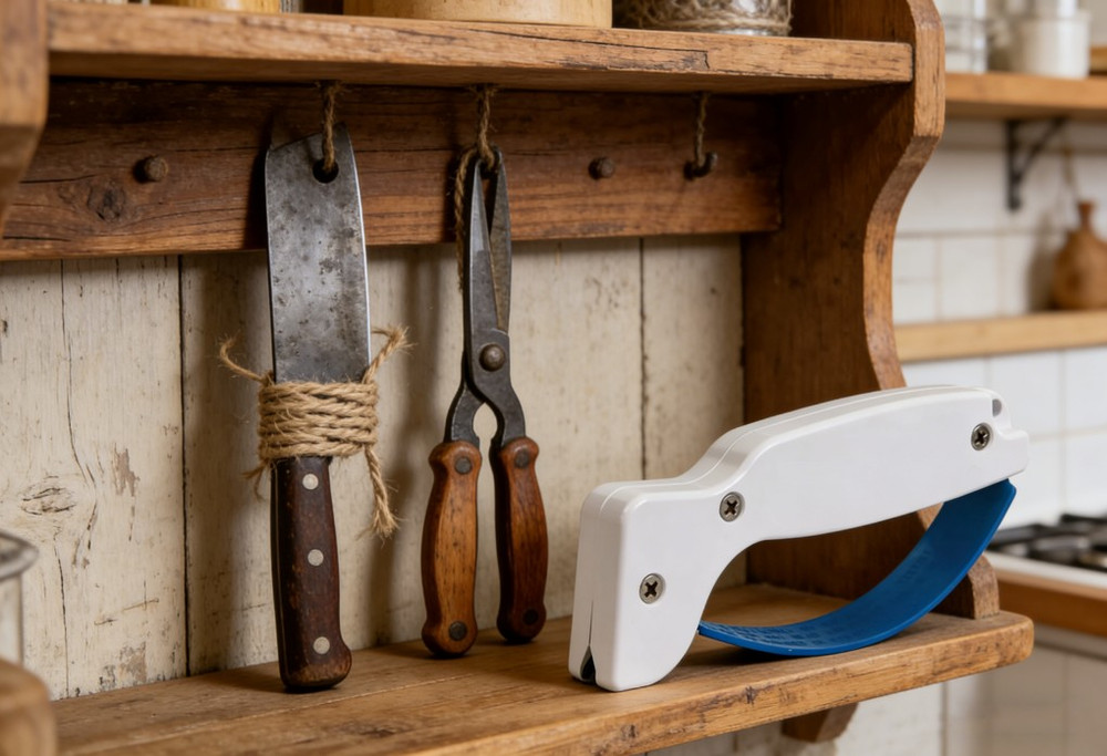 Knife & Tool Sharpener Outdoor Knife Sharpener Portable Kitchen Tool-&*