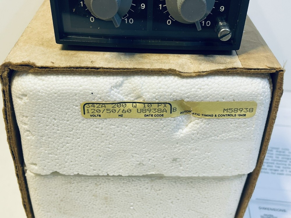 Automatic Timing Controls ATC 342A Flip Flop 200 Q 10 PX Multi Range Cycle Timer