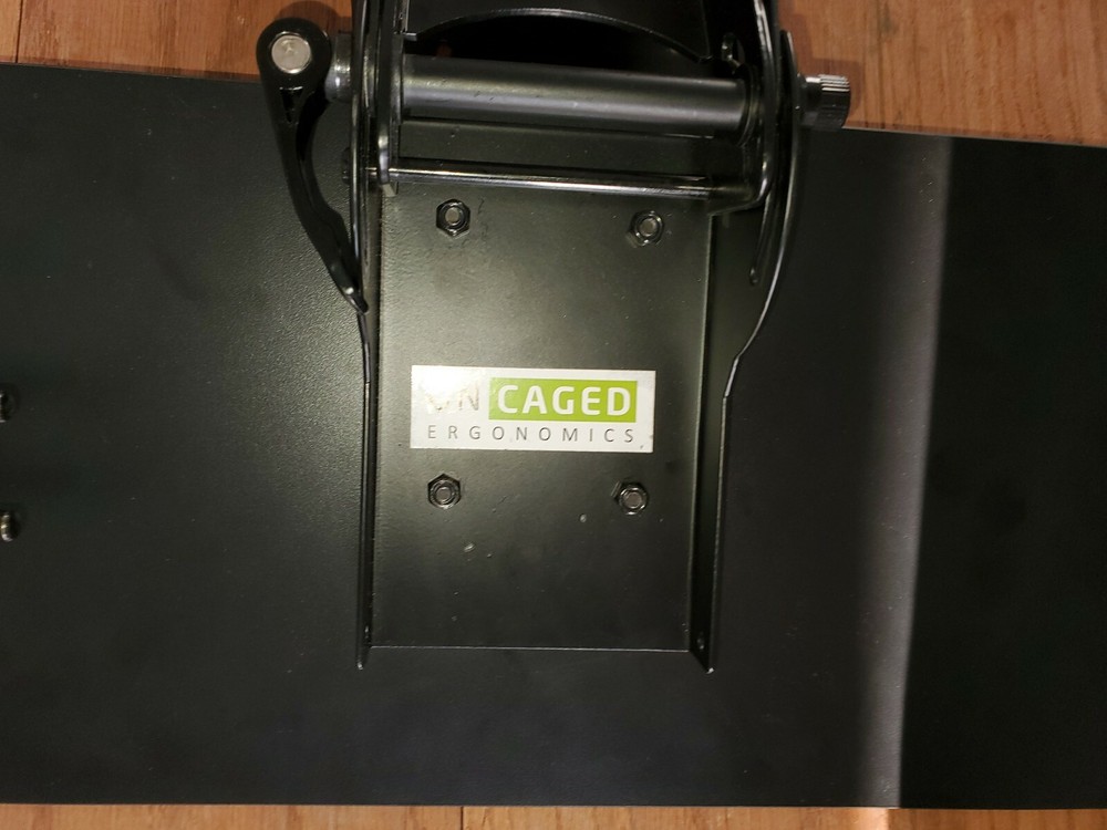 Uncaged Ergonomics Ergonomic Under-Desk Computer Keyboard Tray w/Side Mouse Tray