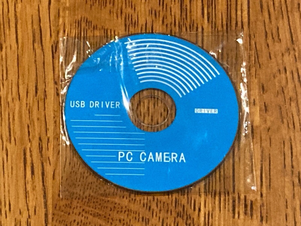 PC Camera USB Driver CD - Web Camera 1000