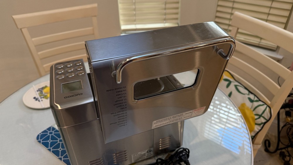 CUCKOO CBM-AAB101S 2 Lb Multi-Functional Bread Maker – 15 Menu Options