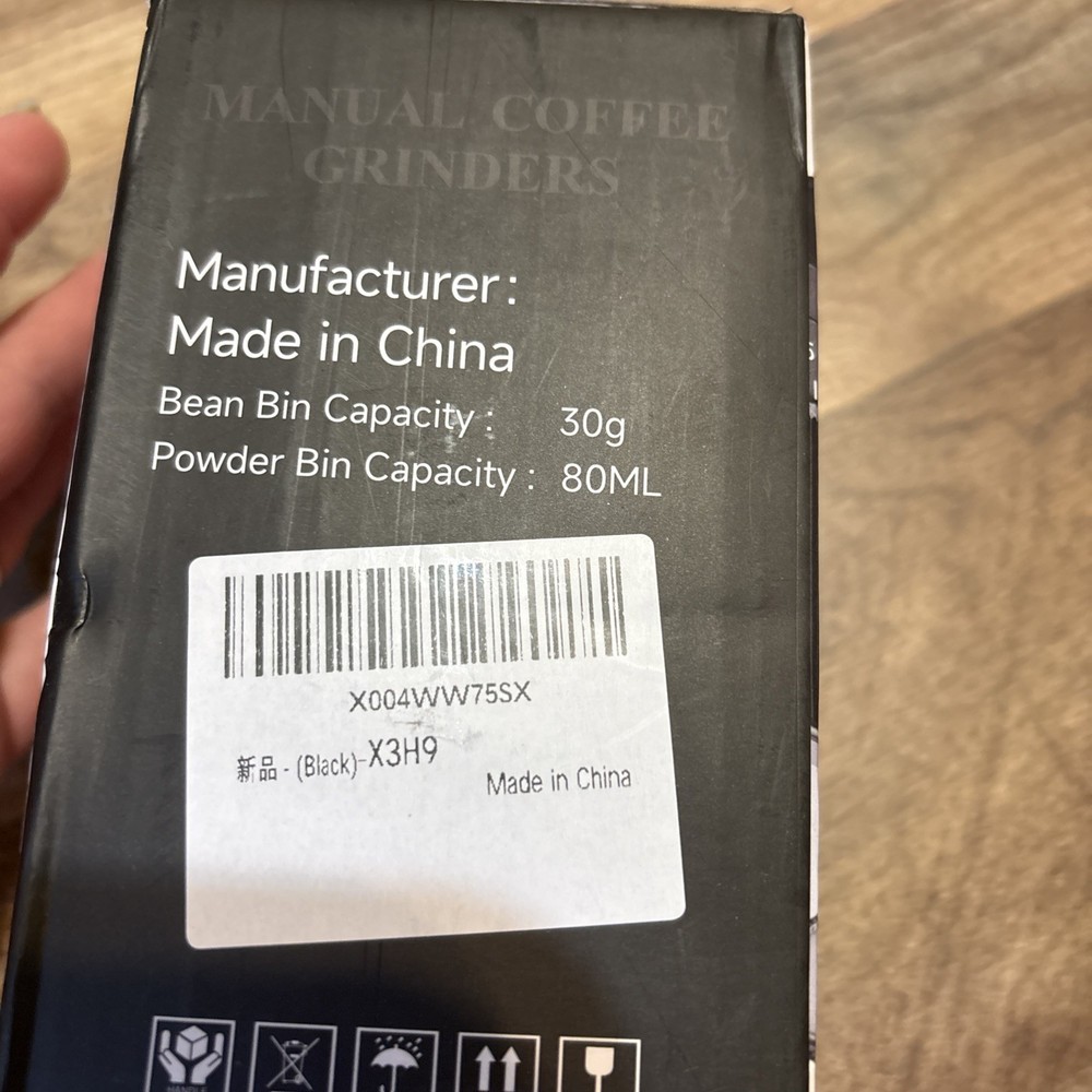 manual coffee grinder