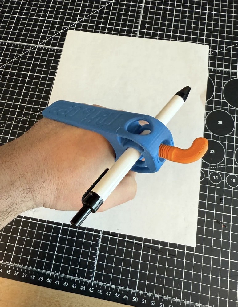 Adaptive Palm Pen Holder 3-Pack | Small Medium Large) Writing Aid | Ergonomic