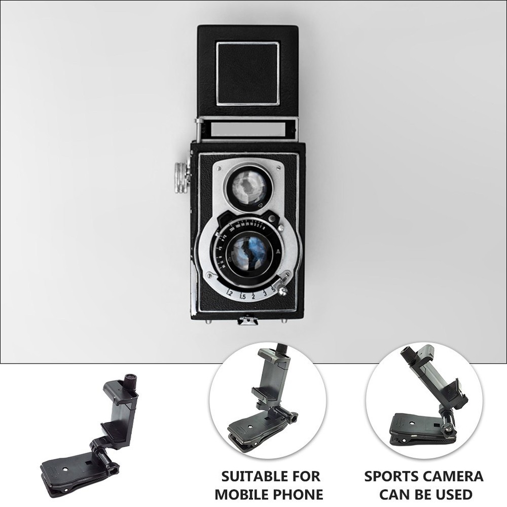 Action Camera Accessories Backpack Cellphone Selfie Mount Shoulder Strap
