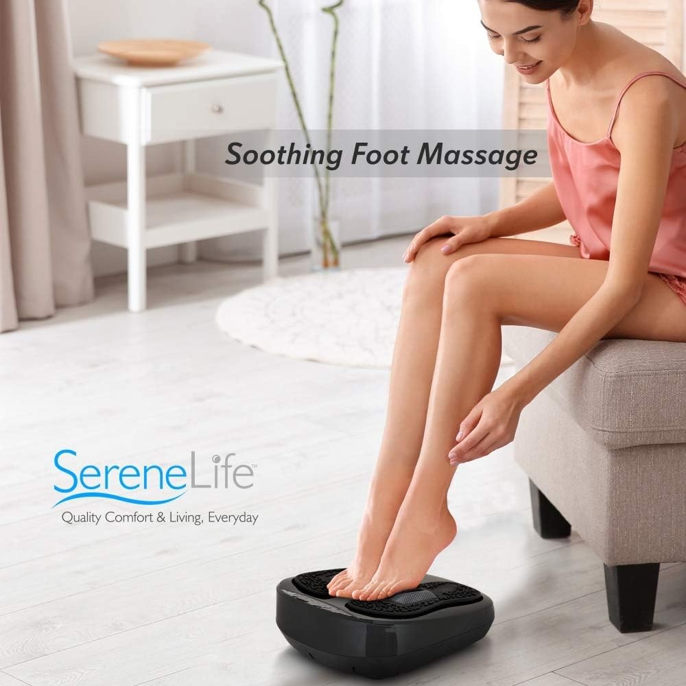 SereneLife SLFTMSG20 Hurtle Foot Massage Machine (Open Box)