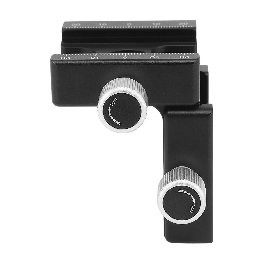 Right Angle Clamp Double Quick Release L Clamp w 1/4 Screw Thread for Arca Plate