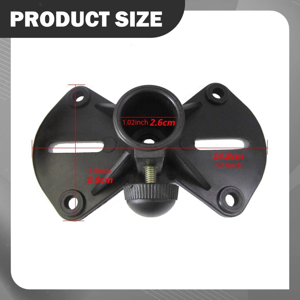 Tripod Speaker Stand Adapter Top Cap Speaker Adapter Bracket Tray Universal