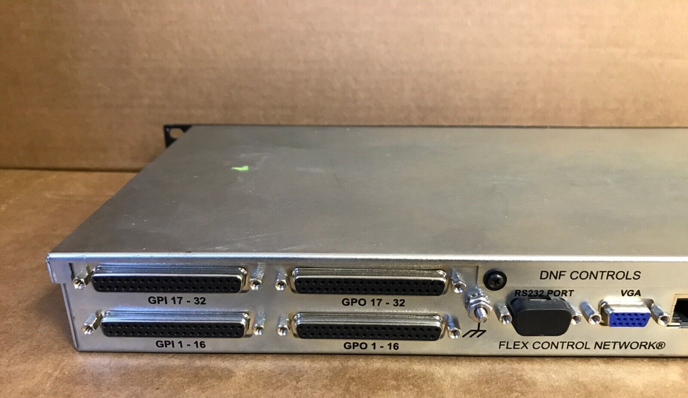 DNF Controls GTP-32 GPI Tally Processor Flex Control Network Mountable