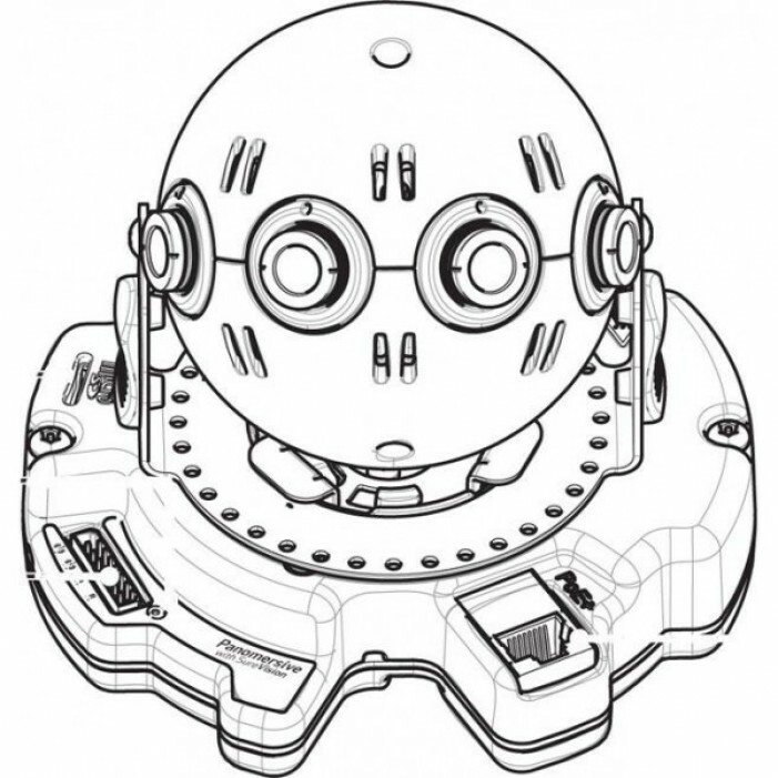 PELCO IMM12027-E-BASE US 12MP 270° Panoramic Vandal Network Camera Base