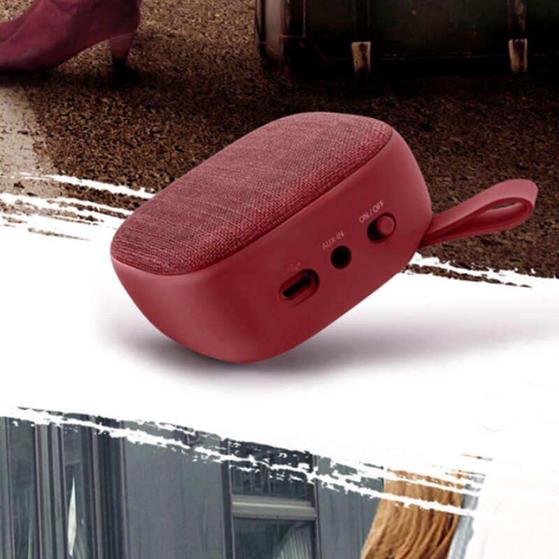Mini Retro Design Canvas Bluetooth Speaker