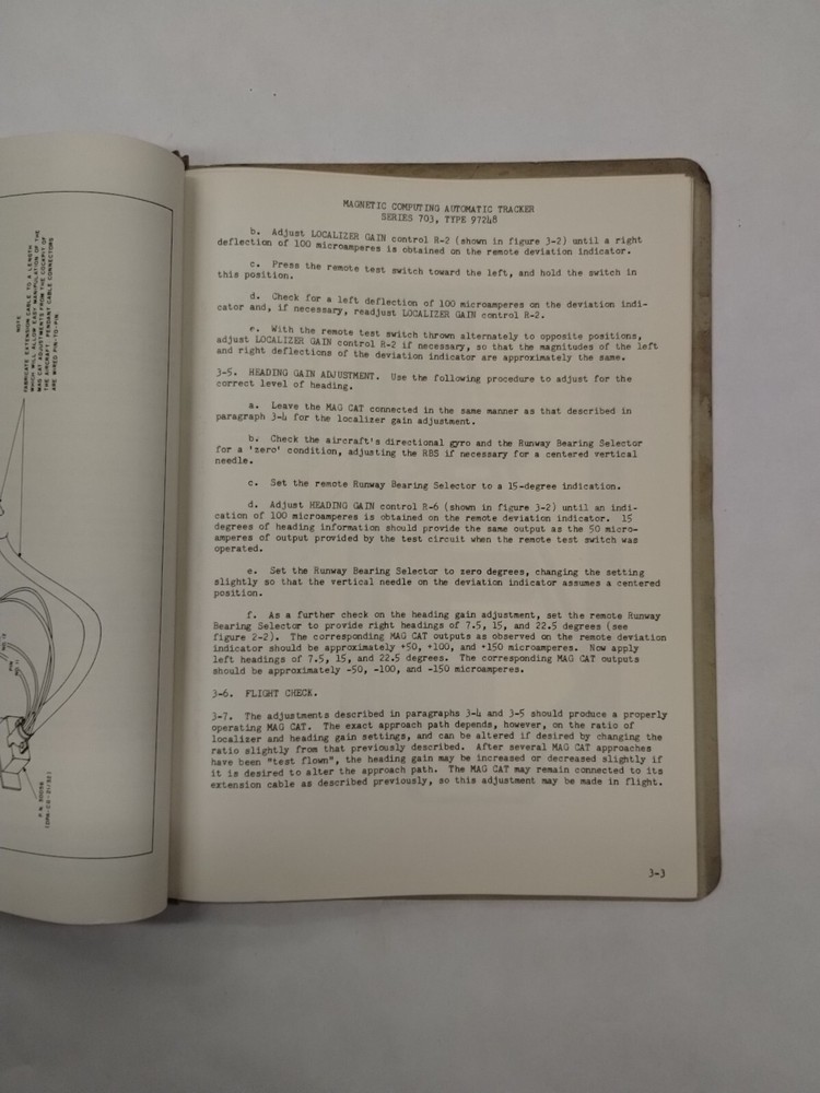 Wilcox Series 703/Type 97248 Magnetic Computing Automatic Tracker Instruction