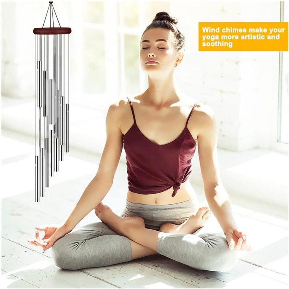 Solar Wind Chimes Lights LED Color Changing Hanging Lamp Garden Home Decor US