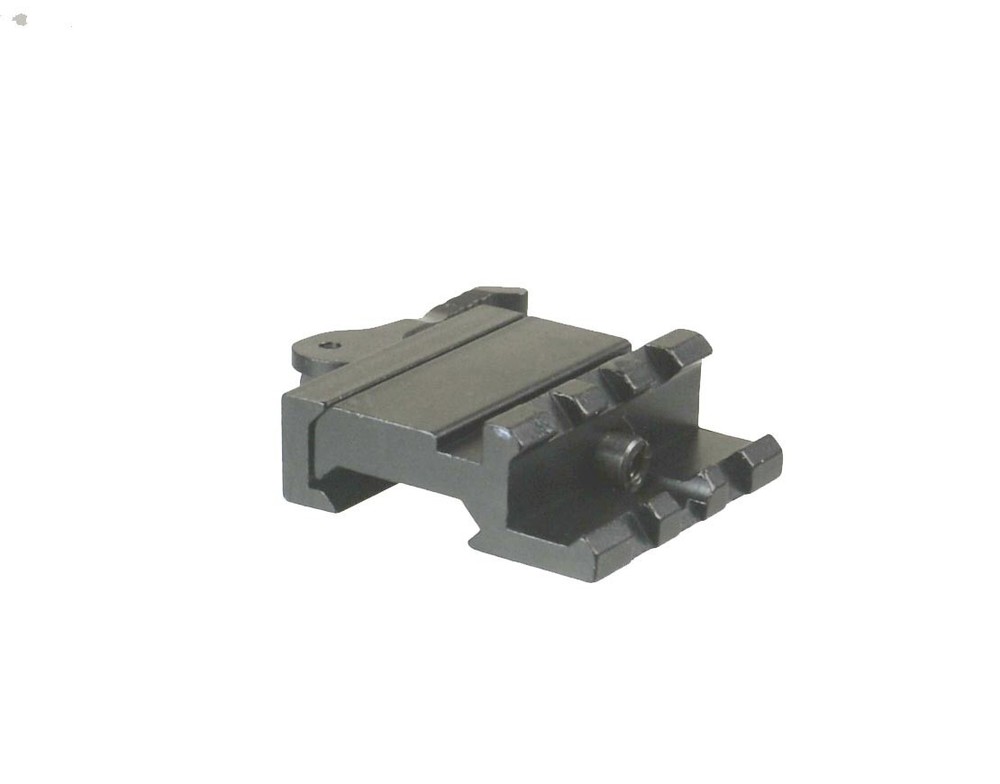 Quick Detach Release Picatinny Offset Mount, 45 Degree, 3 Slots Rail Mount