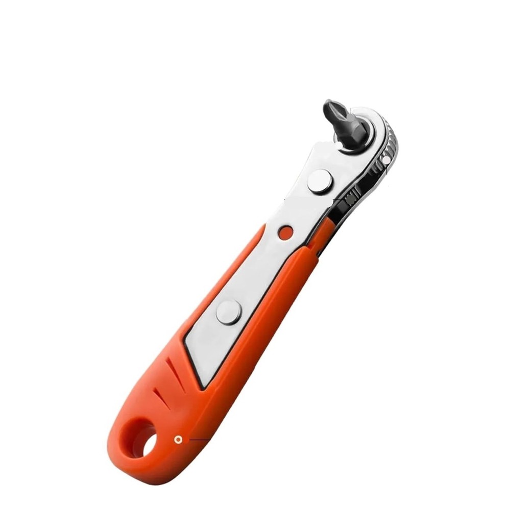 Portable Screwdriver Bit Kit with 10 Multi-Size Bits, Right Angle Drive for home