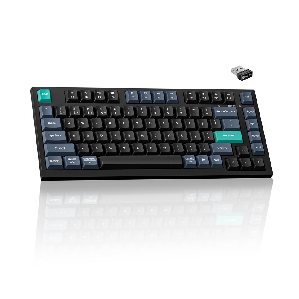 B31 Wireless Silent Keyboard, 75% Layout Quiet Typing Custom Programmable, 2....