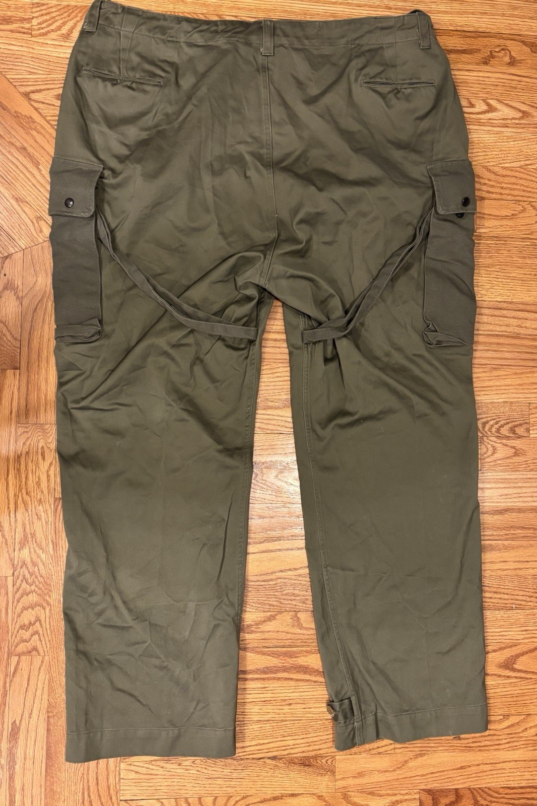 ATF At The Front 1943 Field Trousers Military Reproduction Cargo Pants Size 46 R