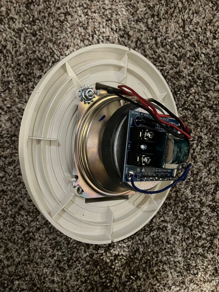 Simplex 4906-9154 Ceiling Fire Alarm Speaker Strobe - White