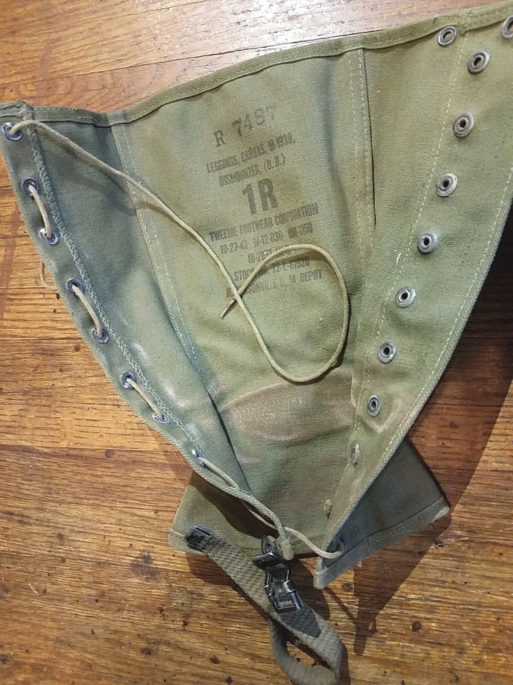 WW2 U.S. Army M 1938 Leggings