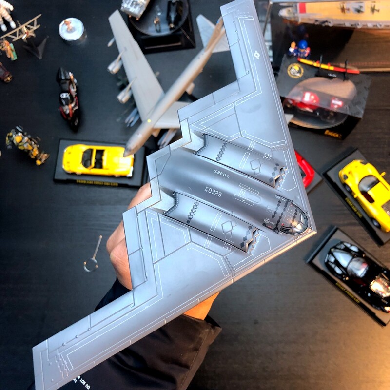 1/200 Scale Alloy Aircraft B2A Phantom Strategic Bomber Finished Metal Model