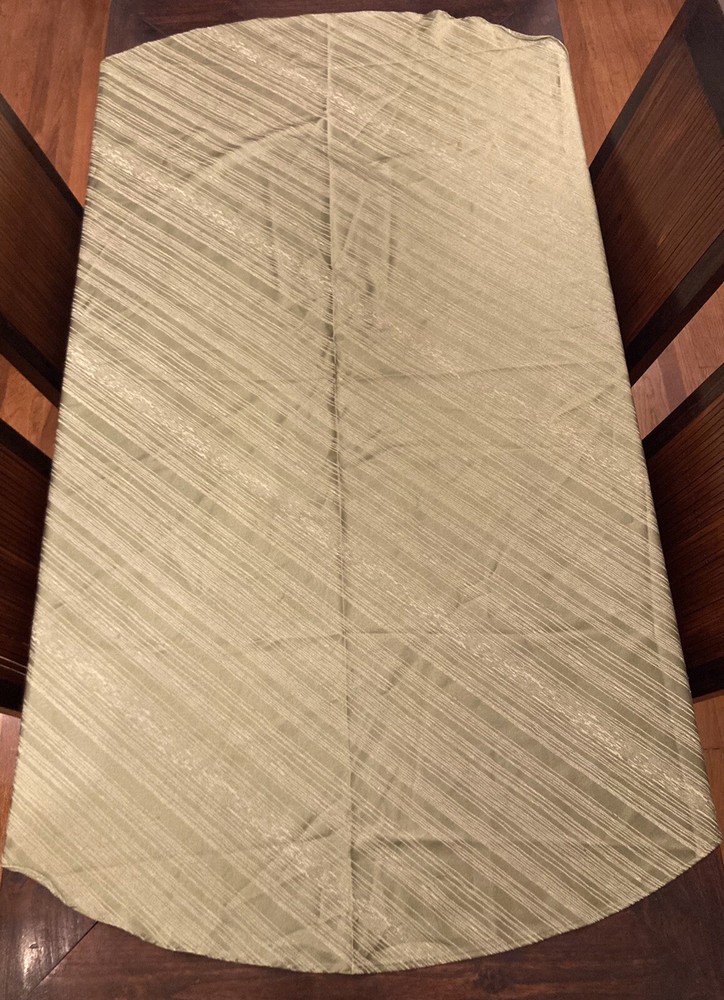 Tablecloth Round 68” Olive Green