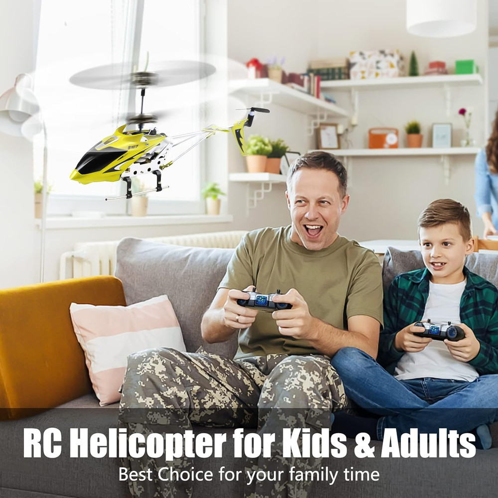 Mini RC Helicopter - 3CH Precise Remote Control Gyro System Flexible Blades