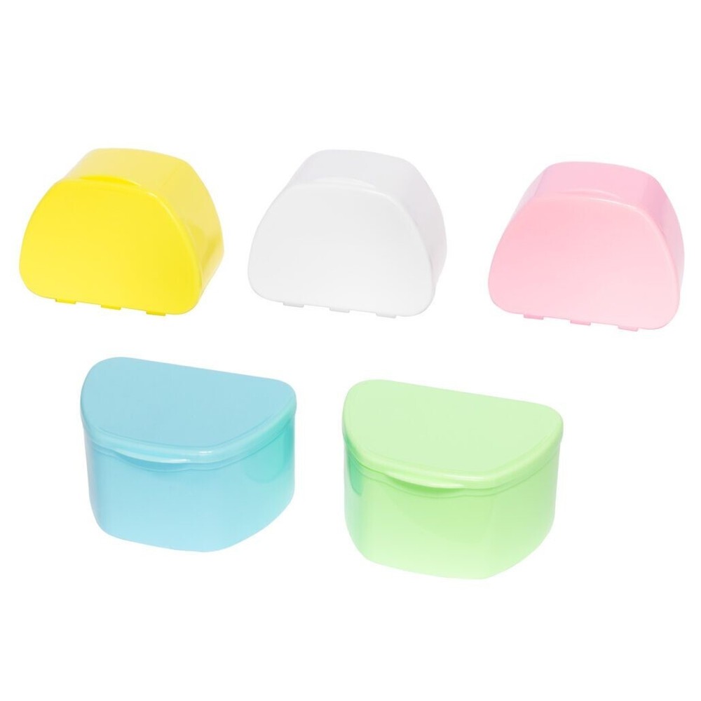 12Pcs Denture Boxes – Assorted Dental Storage Case for Retainers & Mouthguards