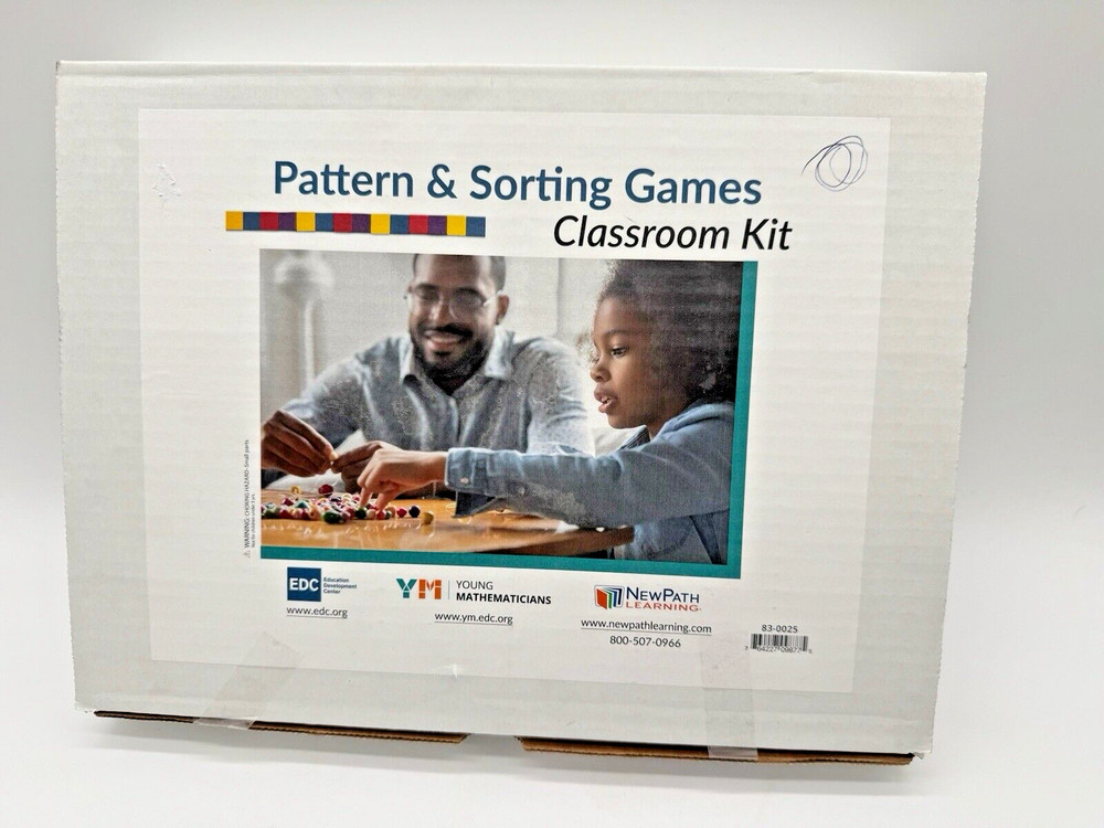 New Path Learning Pattern & Sorting Games Classroom Kit Young Mathematicians NEW