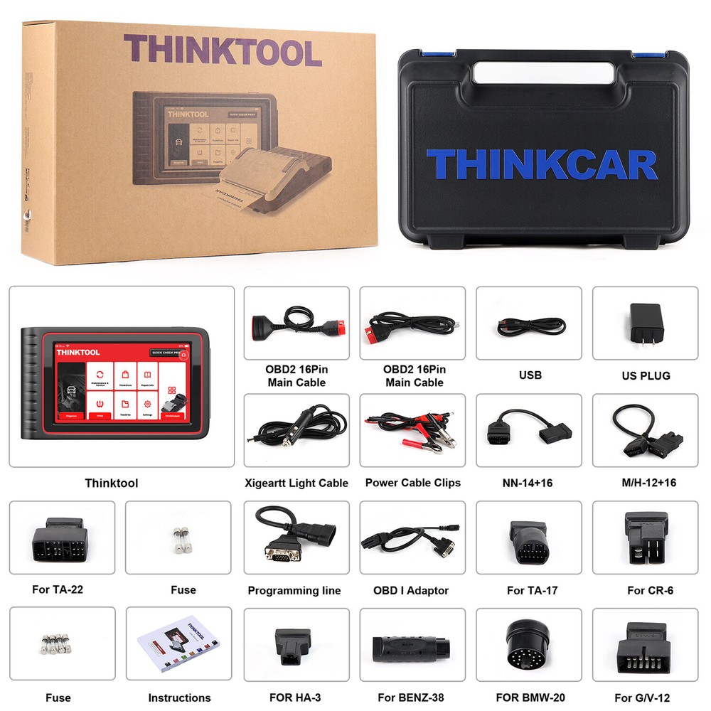 THINKCAR THINKTOOL OBD2 All System IMMO Auto Diagnostic Scanner Tool Code Reader