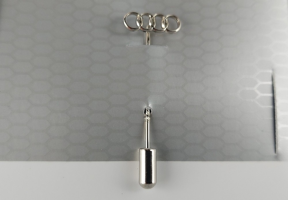 Audi Collection Pin - Pin 4 Rings in Original Folder