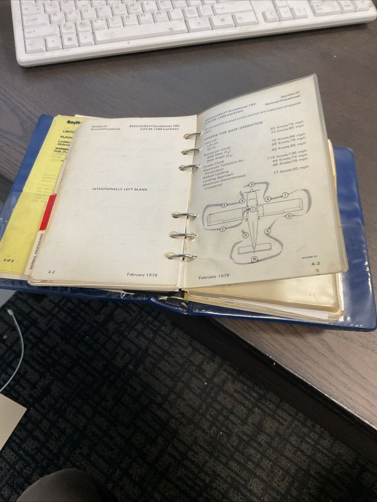 Beechcraft Sundowner Pilot’s Operating Handbook C23