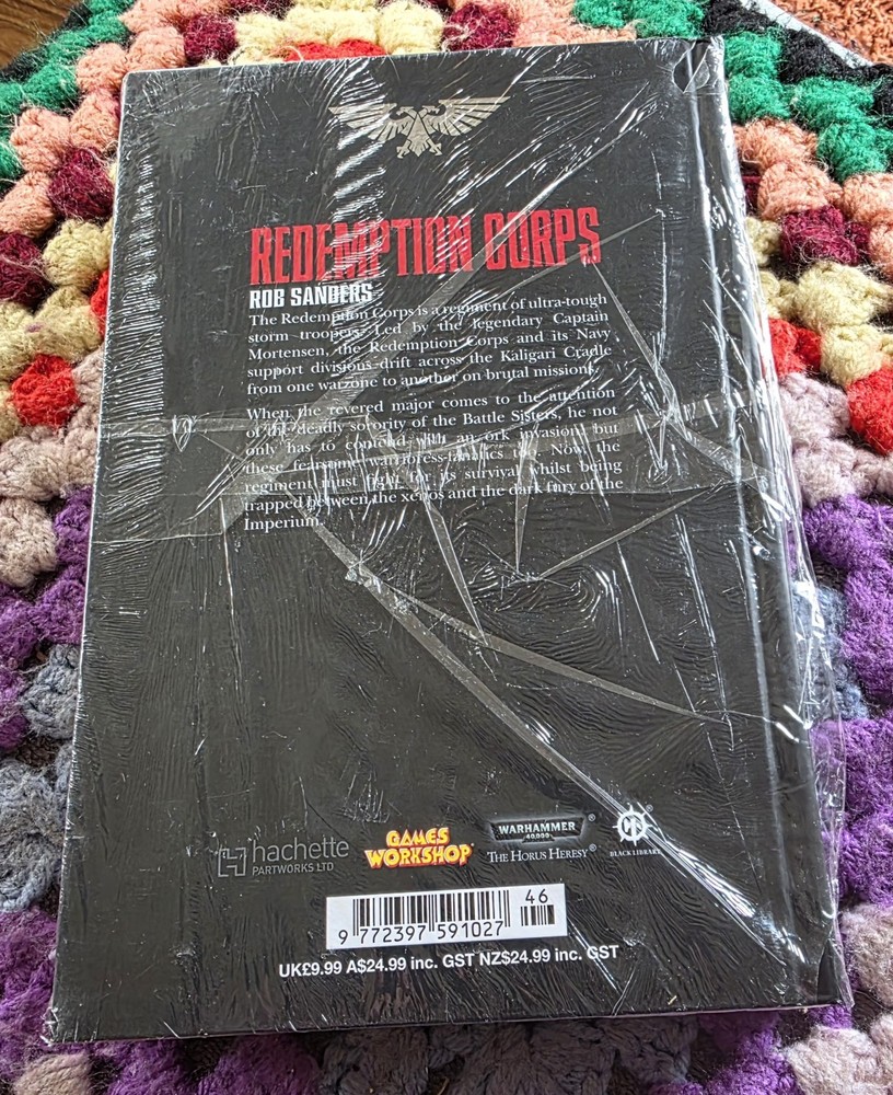 Warhammer 40k Redemption Corps Legends Collection Hardback sealed book