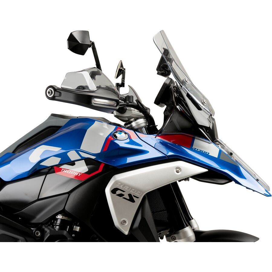 Puig Headlight Protector - Clear, Standard With Mount 21853W