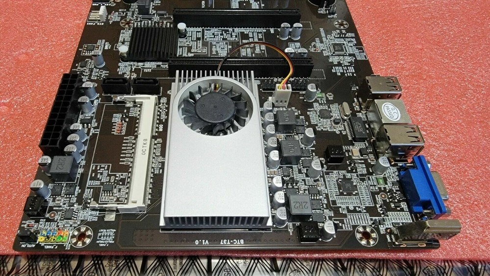 USA Ship BTC-37 Riserless Mining Motherboard 8Gpu Bitcoin Crypto Ethereum Mining
