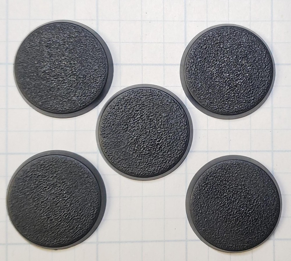 Games Workshop Warhammer 40k Kill Team Bits 28mm Round Bases x5