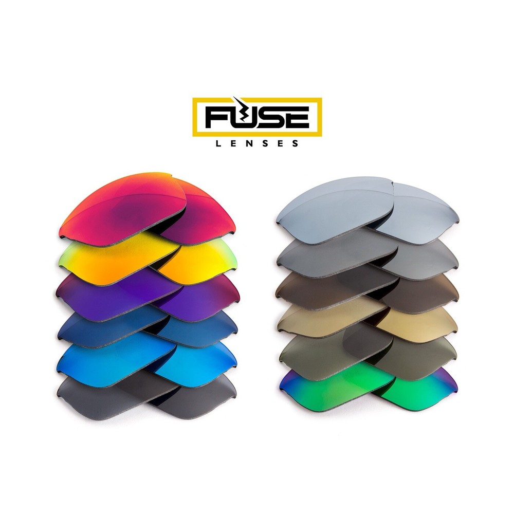 Fuse Lenses Replacement Lenses for Oakley Half Jacket XLJ