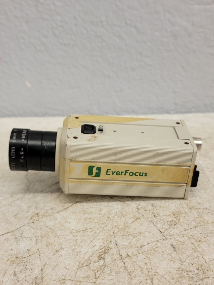 (5) Everfocus EX100/E CCD Black & White Security Camera W/ Various Lens 1