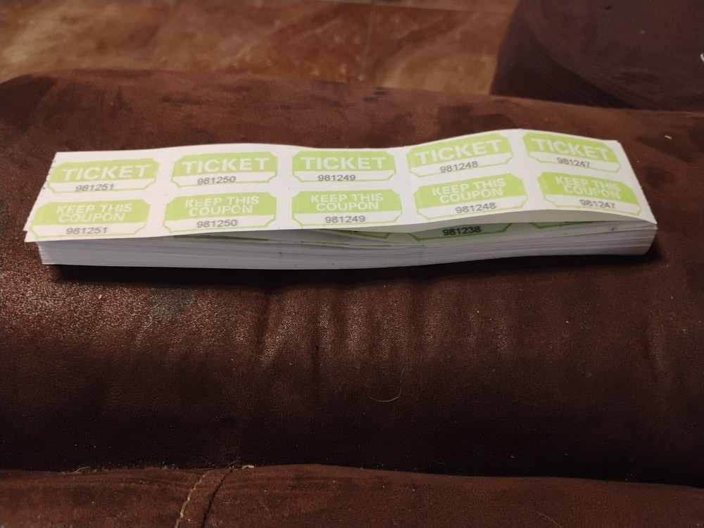 229 Double Sided Tickets