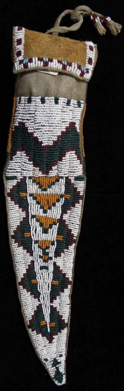 Vintager Beaded LARGE Ute Tab Bag