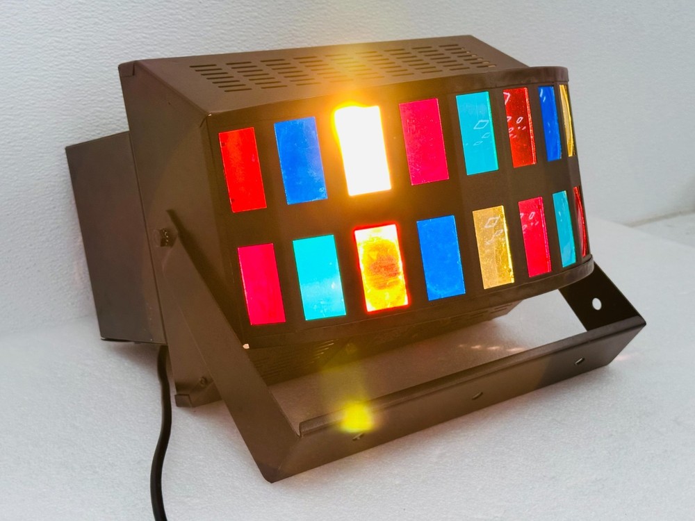 Eliminator Lighting E108 Double Derby Multicolor Light w Brackt FREE SHIPPING 🚚