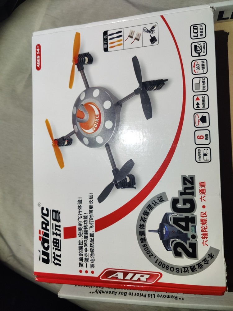 *U816 *UFO Quadcopter*NIB* Open Box*