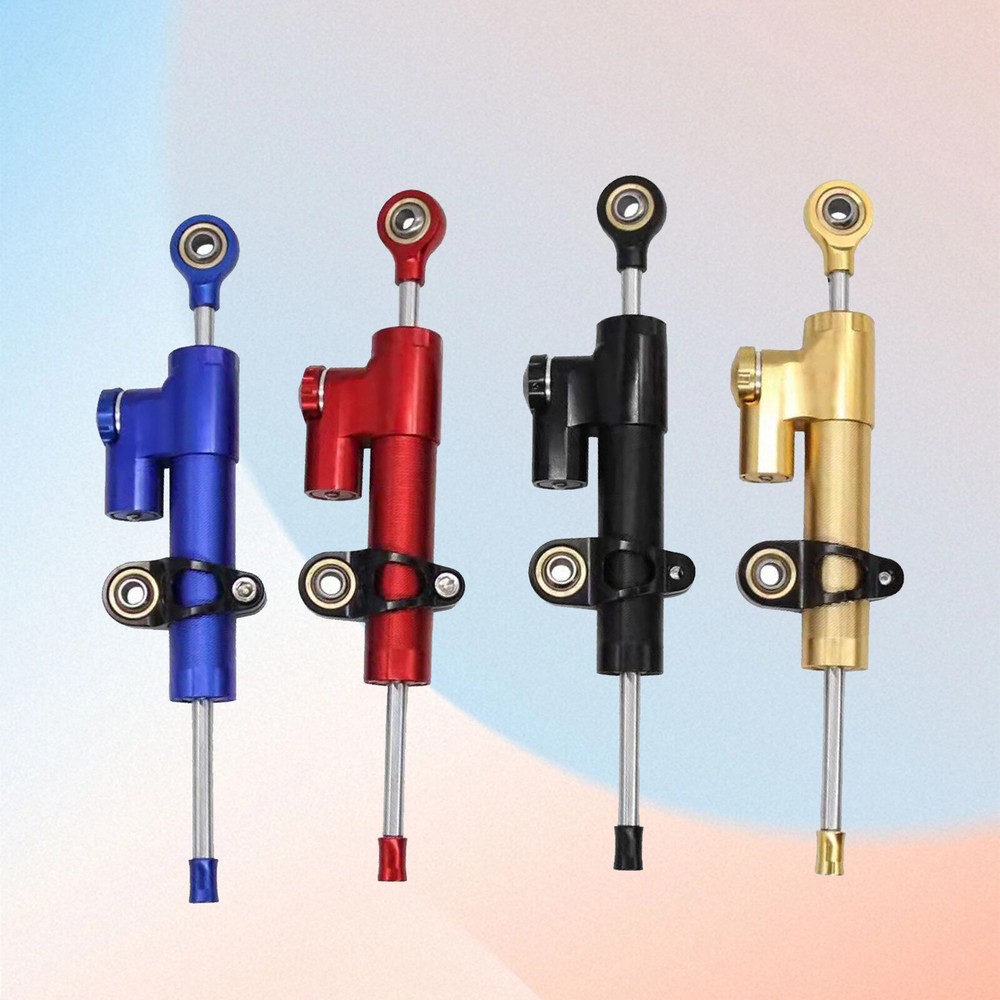 CNC Steering Damper Motorcycle Stabilizer Linear Reversed Control Universal