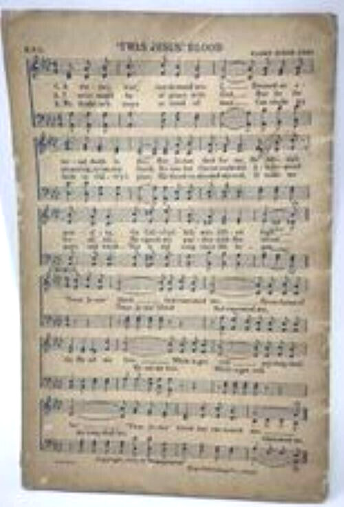 Singspiration Number One Gospel Songs Choruses Booklet Year 1941