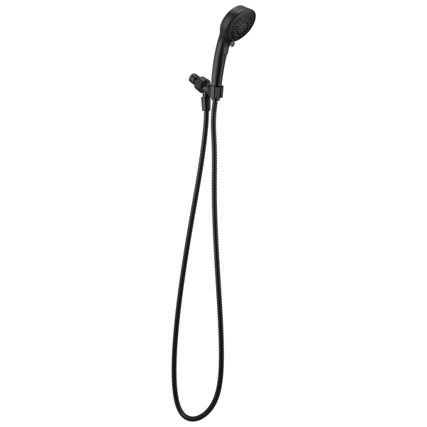 Delta 7-Setting Hand Shower Matte Black-Certified Refurbished
