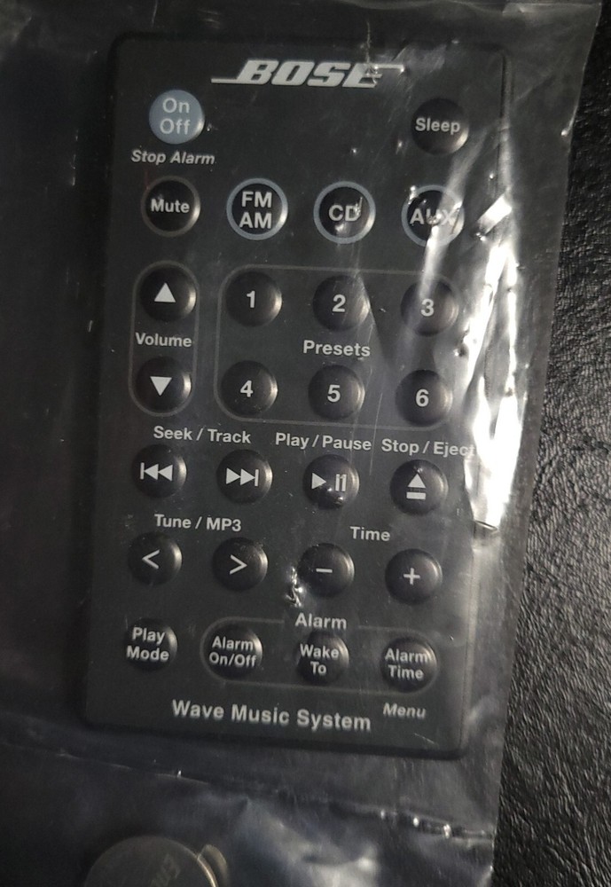 NEW Bose Acoustic Wave Music System Remote Control