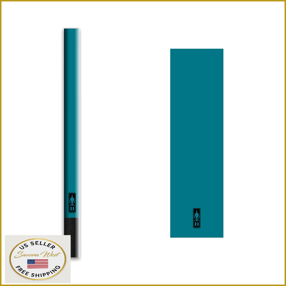 Bohning Solid Wraps Teal Arrow Wrap 12pk 4" - Durable & High-Visibility