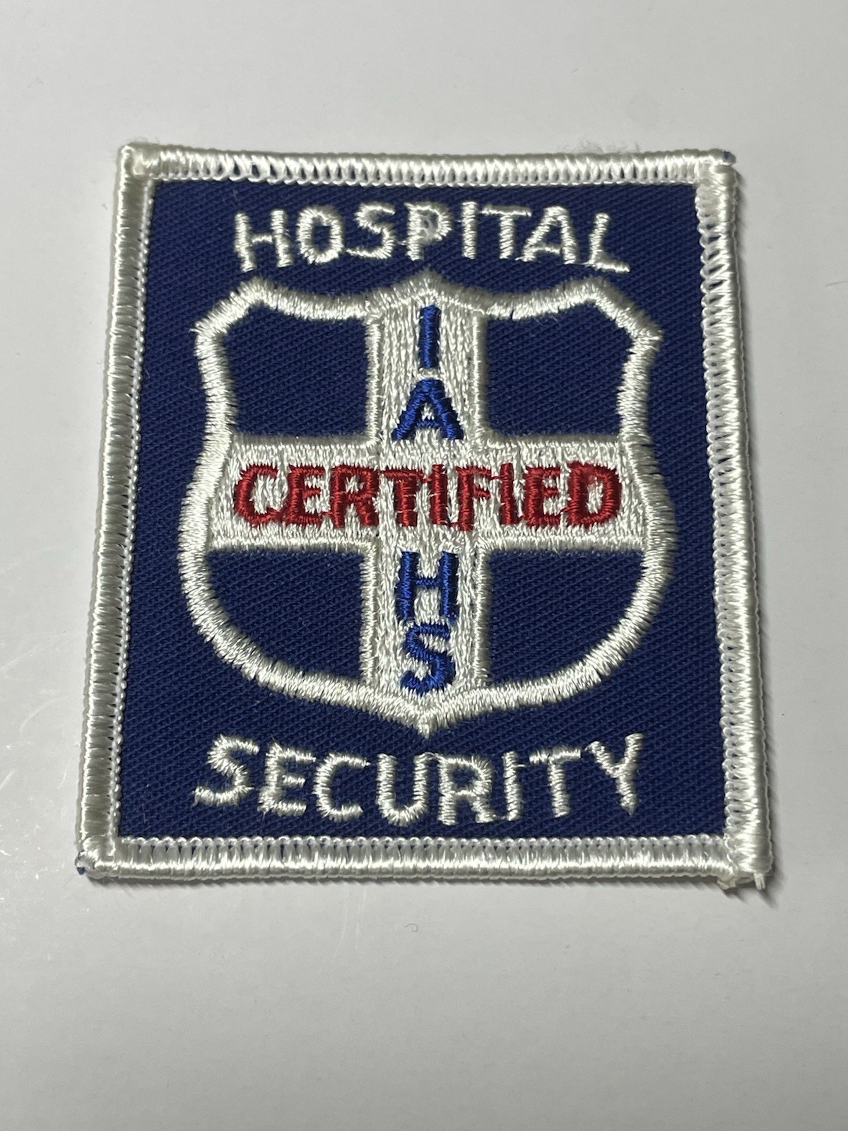 Rare Hospital Security Patch IAHS Certified Shield I96