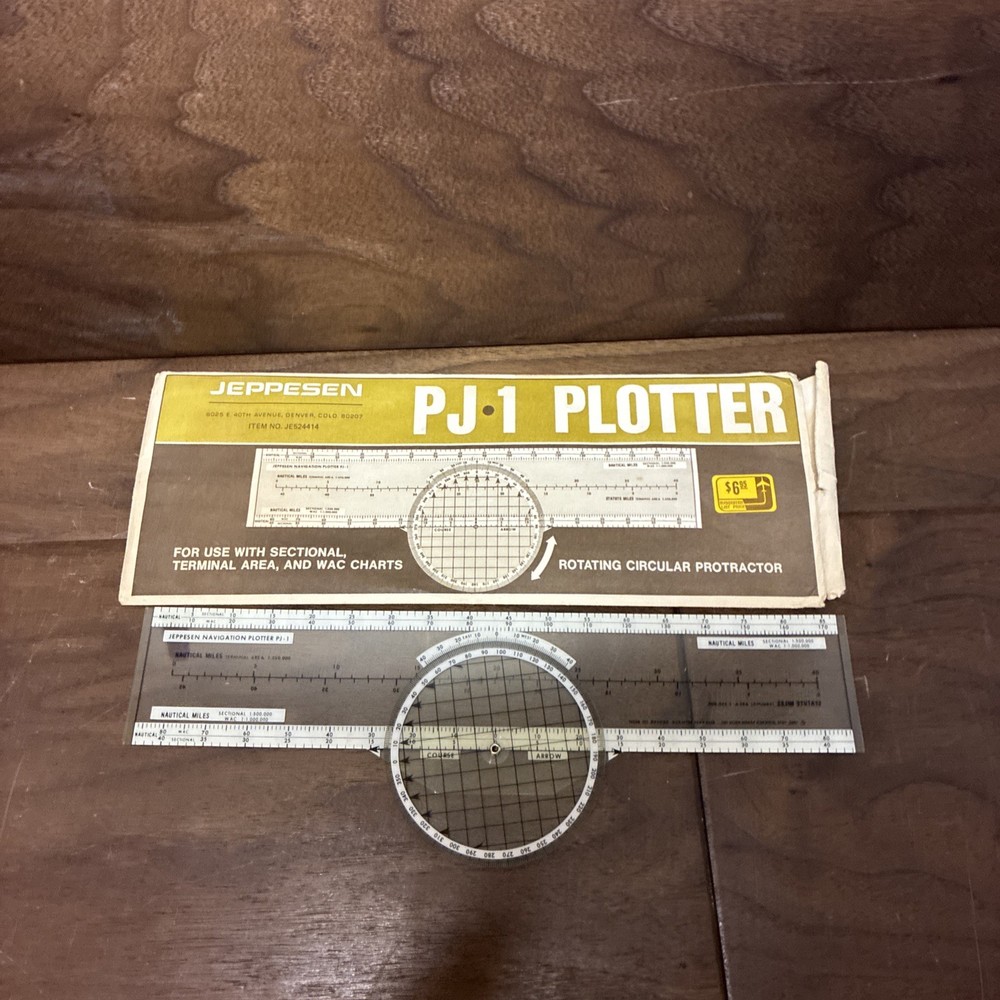 Jeppesen Navigation Plotter PJ1 JE524414
